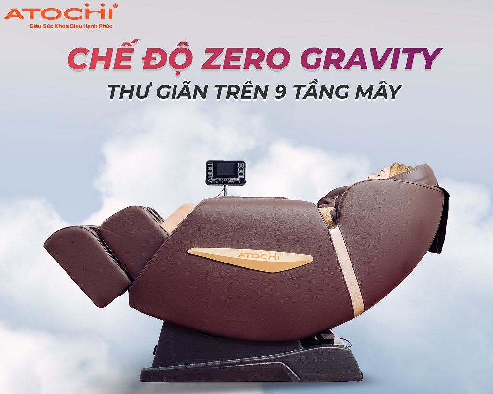 Công nghệ massage không trọng lực “Zero Gravity”