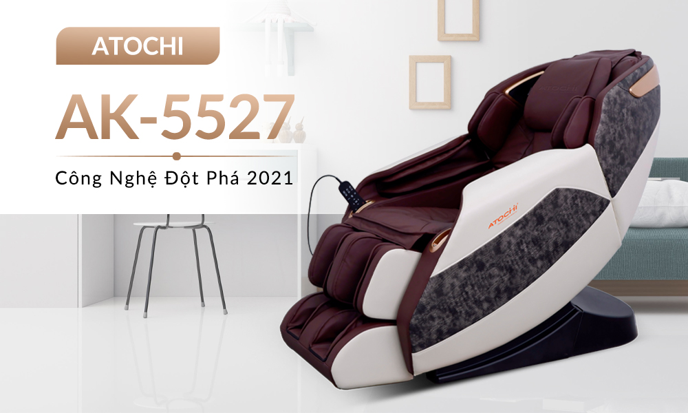 Ghế massage Atochi AK 5527 - hiện đại xứng tầm đẳng cấp