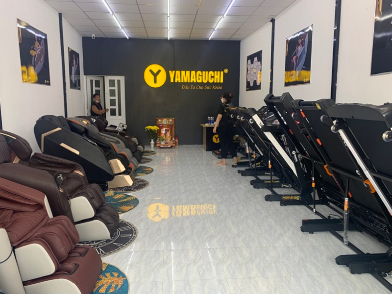 Cửa hàng ghế massage mang thương hiệu YAMAGUCHI