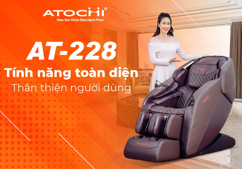 Hình ảnh ghế massage AT-228 của Atochi