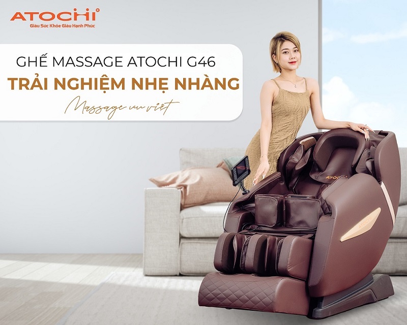 Ghế massage toàn thân Atochi G46