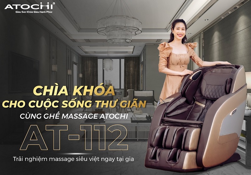 Hình ảnh Sản phẩm ghế massage Atochi  AT-112