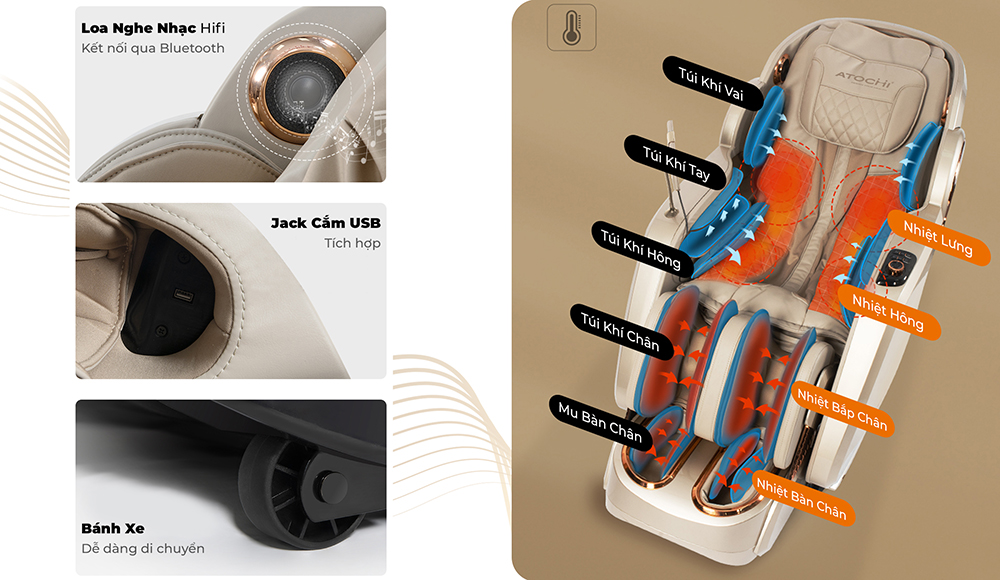 Ngồi ghế massage nhiều có tốt không? Nên ngồi trong bao lâu?