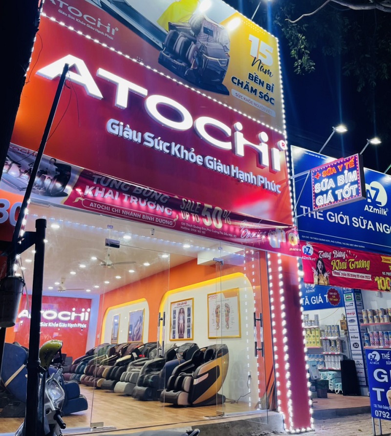 Địa chỉ bán ghế massage tại Bình Dương giá tốt