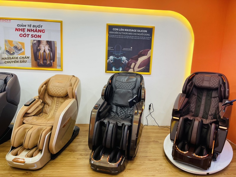 Địa chỉ mua ghế massage tại Hậu Giang chất lượng
