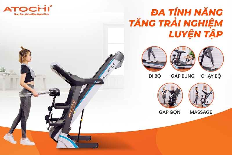Top 4 máy chạy bộ Atochi bán chạy nhất năm 2023