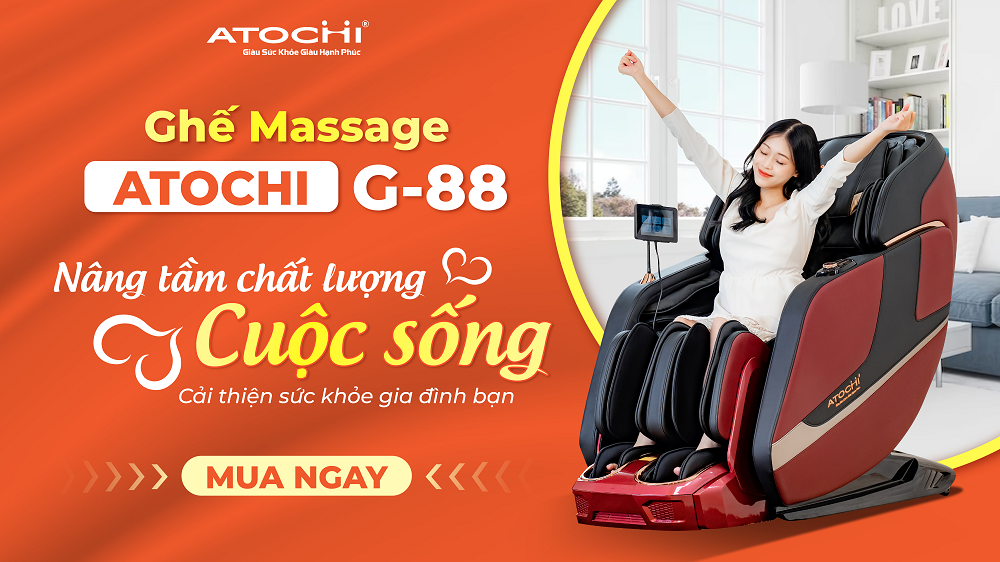 Ghế Massage Cao Cấp Atochi G88  - Tận Hưởng Cuộc Sống Theo Cách Riêng Của Bạn