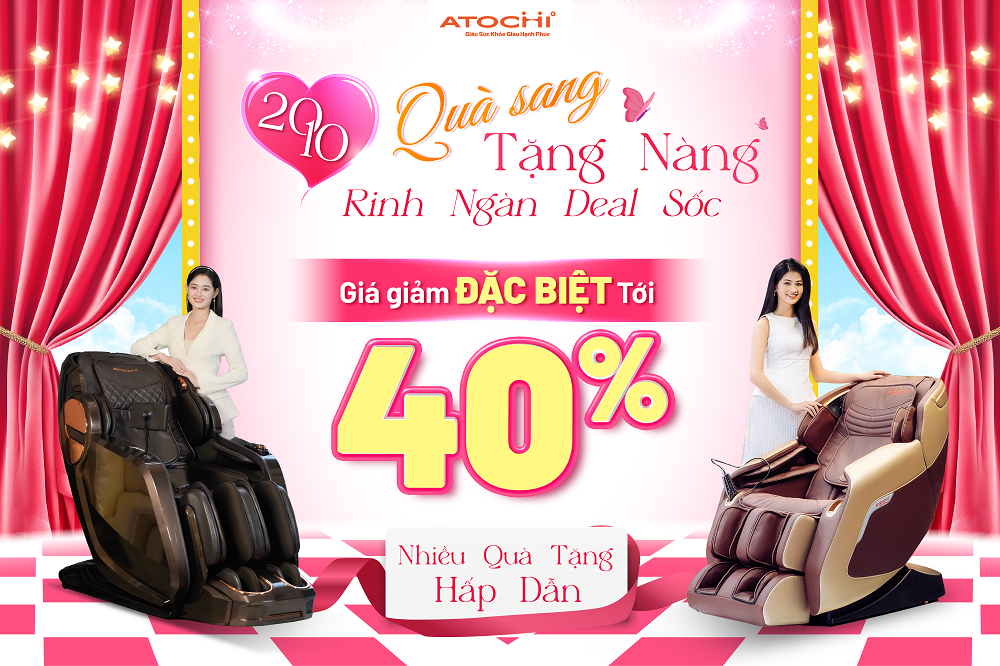 20/10 Quà sang tặng nàng - Rinh ngàn deal hot