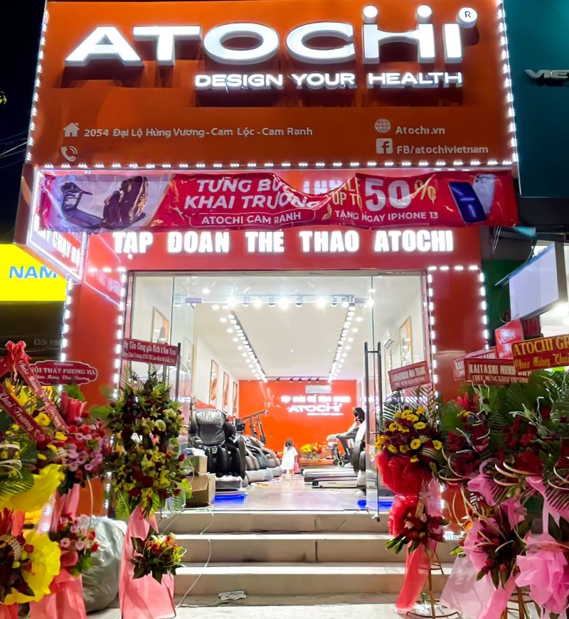 Showroom máy chạy bộ Atochi tại Khánh Hòa