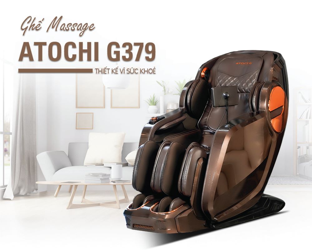 Ghế massage Atochi G379 thả lỏng và tận hưởng những chương trình massage khác biệt