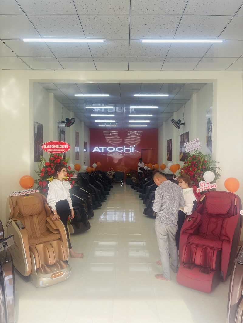 Toàn cảnh showroom ghế massage tại Bình Thuận mà khách hàng không thể bỏ qua