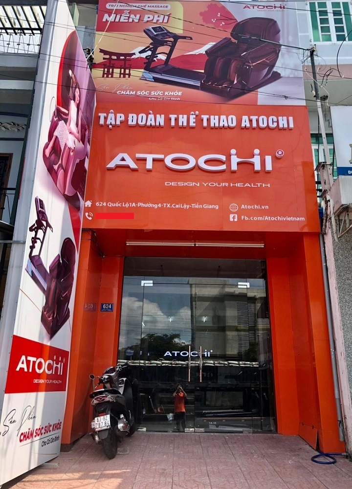 Cửa hàng của Atochi chi nhánh Tiền Giang