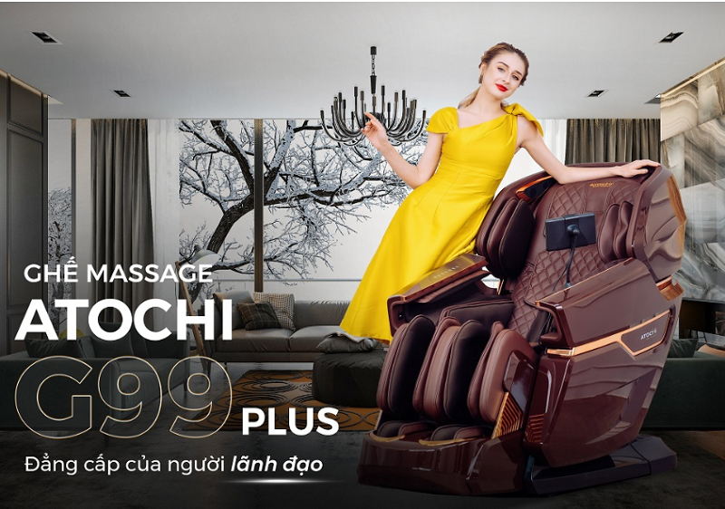 Ghế massage Atochi G99 Plus- Hiện đại và cao cấp