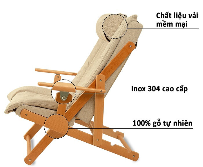 Mẫu ghế này cho thiết kế nhỏ gọn và tiết kiệm diện tích
